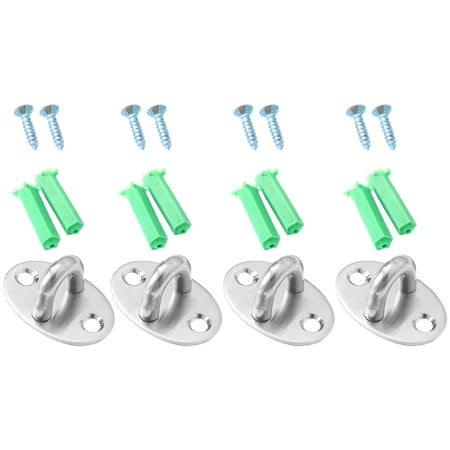 Bestonzon Ceiling Hooks Swing Bracket Porch Hanging Kit Hanger Hammock Yoga Durable Screw Suspension Heavy Hook Duty Chair Hooks