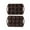 C, variant on Cornbread Baking Pan - 6-Cavity Silicone Corn Stick Mold for Cornbread, Cakes & Chocolates, Non-Toxic Heat-Resistant Nut Leaf Shape Dessert Maker