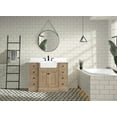 thumbnail image 4 of Kelly 48" Bathroom Vanity Weathered Fir - White Engineered Stone Countertop, 4 of 11
