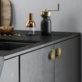 thumbnail image 3 of Goo-Ki 6 Pack 2.5"(64 mm) Hole Centers Luxurious & Sturdy Zinc Alloy Cabinet Handls,Antique Brass Cabinet Pulls for Kitchen,Drawer,Cupboard & Wardrobe, 3 of 9