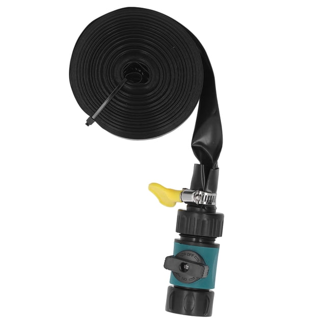 Waterpark Sprinkler, Extérieur Trampoline Sprinkler Réglable Résistant Parc Aquatique Sprinkler Fun Accessoires d'Été Bleu