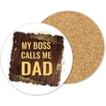 thumbnail image 2 of My Boss Calls Me Dad Father's Day Dad Funny Coffee Mug Gift Set, 2 of 4