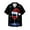 ☃449-Black, variant on Nuoqisi Hawaiian Shirt for Women Unisex Summer Beach Casual Short Sleeve Button Down - Christmas Print Shirt for Holiday Parties and Tropical Style