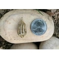 thumbnail image 2 of Pave Diamond Pendant 925 Silver Peanut Pendant Minimalist Diamond Pendant Gift., 2 of 2