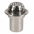 thumbnail image 1 of p>Vide de Sol Extérieur Vidage de Toit Extérieur Vidage de Sol de Toit en Acier Inoxydable Non Bloquant Balcon Extérieur Pluie Seau Pièces de Drainage Rond/p>, 1 of 7