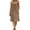 Coffee, variant on AJGRHE Backless Lounge Dress - Casual Sleeveless Cami House Dress for Women Soft Loose Fit Summer Gown, for Beach Vacation Coffee XXL