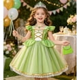 thumbnail image 5 of Hulaha Girls Sequins Princess Dress Kids Party Ballgown Dress up Costume Sets, 5 of 5
