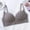 Gray, variant on Antinious Ladies Solid Wireless Backless Seamless Push Up Comfortable Everyday Bras