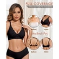 thumbnail image 7 of Wireless Bras for Women No Underwire Deep V Jelly Bra Comfortable Seamless Soft Bra, 7 of 7