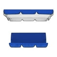 thumbnail image 2 of Juego de funda de columpio Sunnimix Toldo abatible 3 asientos impermeable, 2 of 8