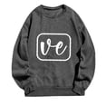 thumbnail image 4 of guisaled Couples Sweatshirts Matching Girlfriend Boyfriend Cute Valentines Day s Couple Anniversary Comfort Crewneck Sweatshirt, 4 of 5