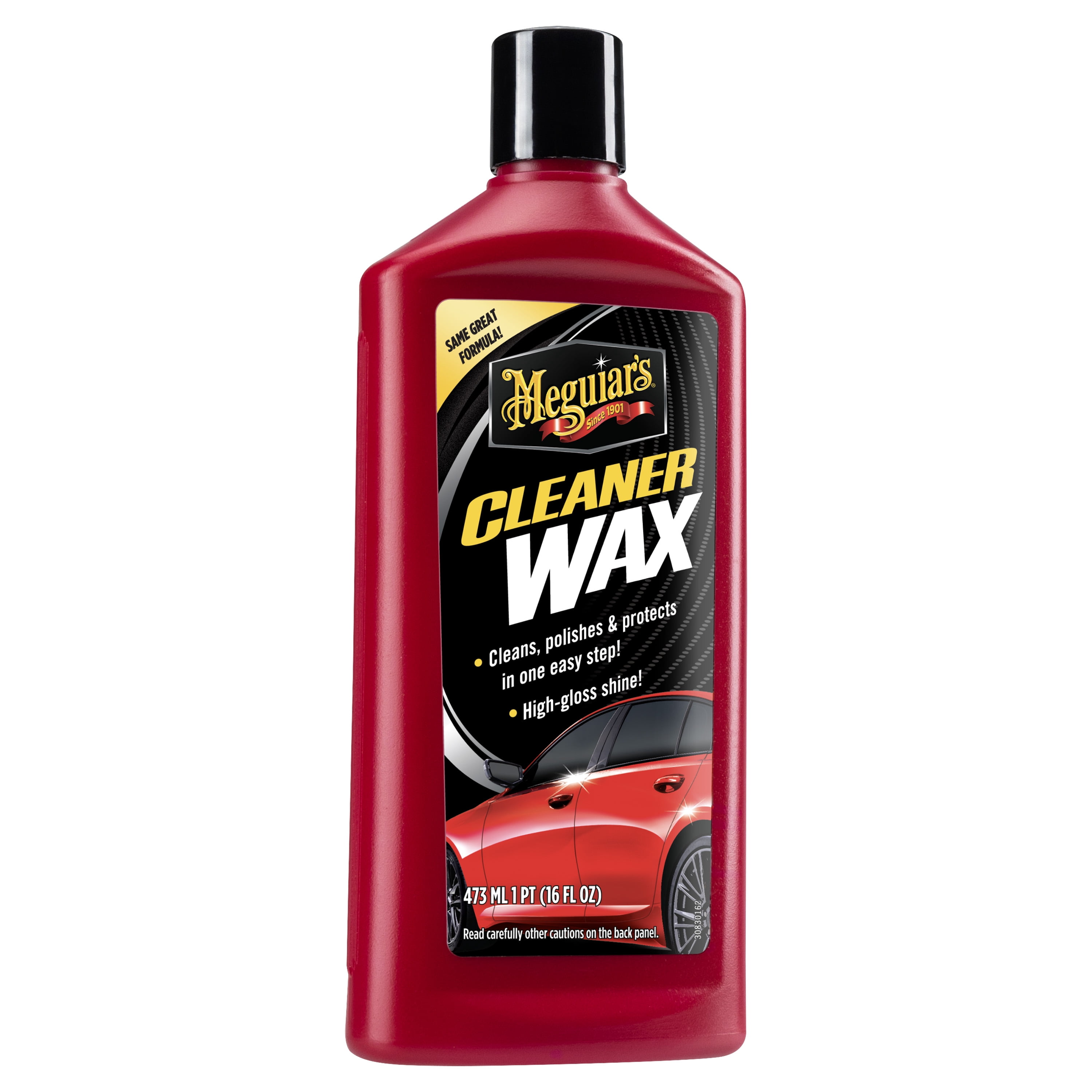 Meguiar's, Cleaner Wax, A1214, 11 Oz Paste Wax with Easy