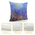 thumbnail image 4 of HENGT Square Throw Pillow Covers Watercolor Colorful Flowers Abstract Floral Aesthetic Art Pillow Cases Decorative for Home Bedroom Sofa Pillowcases Standard, 4 of 5