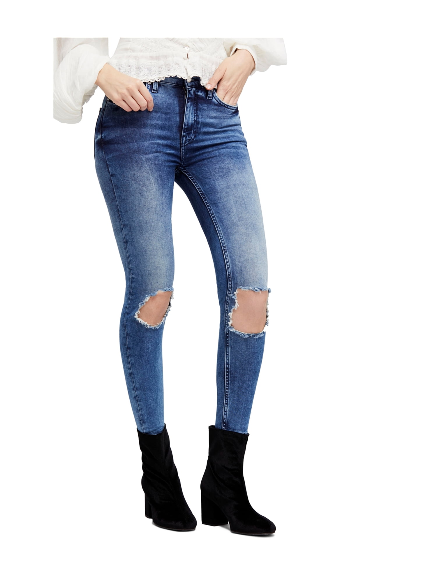 free people turquoise jeans