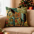 thumbnail image 4 of Herunwer Floral Morris Throw Pillow Covers Aesthetic Pillow For Bedroom Velvet Decor Pillowcase Home Decor Living Room Cushion Case For Bed Sofa Couch, 4 of 6