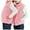 B-Pink, variant on NIEWTR Teen Boys Girls Fleece Vest Solid Sleeveless Fall Winter Jackets Casual Waistcoat Outerwear with Pockets(B-Pink,11-12Years)