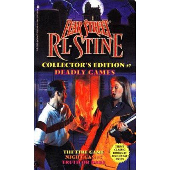 Pre-Owned Deadly Games: The Fire Game/Nightly Games/Truth or Dare (Fear Street Collector's Edition #7) (Paperback) 0671023039 9780671023034
