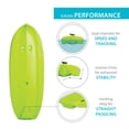 thumbnail image 4 of Lifetime Relay 65 in. Sit-on-Top 100 lb. Weight Capacity Youth Kayak, Chartreuse (91323), 4 of 24