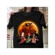 thumbnail image 1 of Halloween T-Shirt - Sanderson Sisters Halloween T-Shirt - Black Movie Costume Design with Witch Sisters, Bats, Full Moon & Jack-O'-Lanterns, Halloween Party Outfit, Everyday Gothic Apparel, 1 of 6