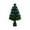 Green, variant on Generic Pre-Lit Mini Christmas Tree Fiber Optic Artificial Christmas Tree Small Xmas Tree Fireworks Tree Lighted with Topper Star Multicolor LED Lights Battery Operated