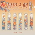 thumbnail image 5 of PVC Bookmark Fengchuan Huaxin Series Beautiful Flower Bookmark Girl Handbook Decoration Card Water Proofing Bookmark Deals Of The Day Clearance, 5 of 5