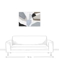 thumbnail image 3 of Creative Products Neutral Abstract With Soft Shapes 36 x 24 Canvas Wall Art, 3 of 5
