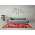 thumbnail image 3 of Ahgly Company Indoor Square Persian Red Traditional Area Rugs, 8' Square, 3 of 4