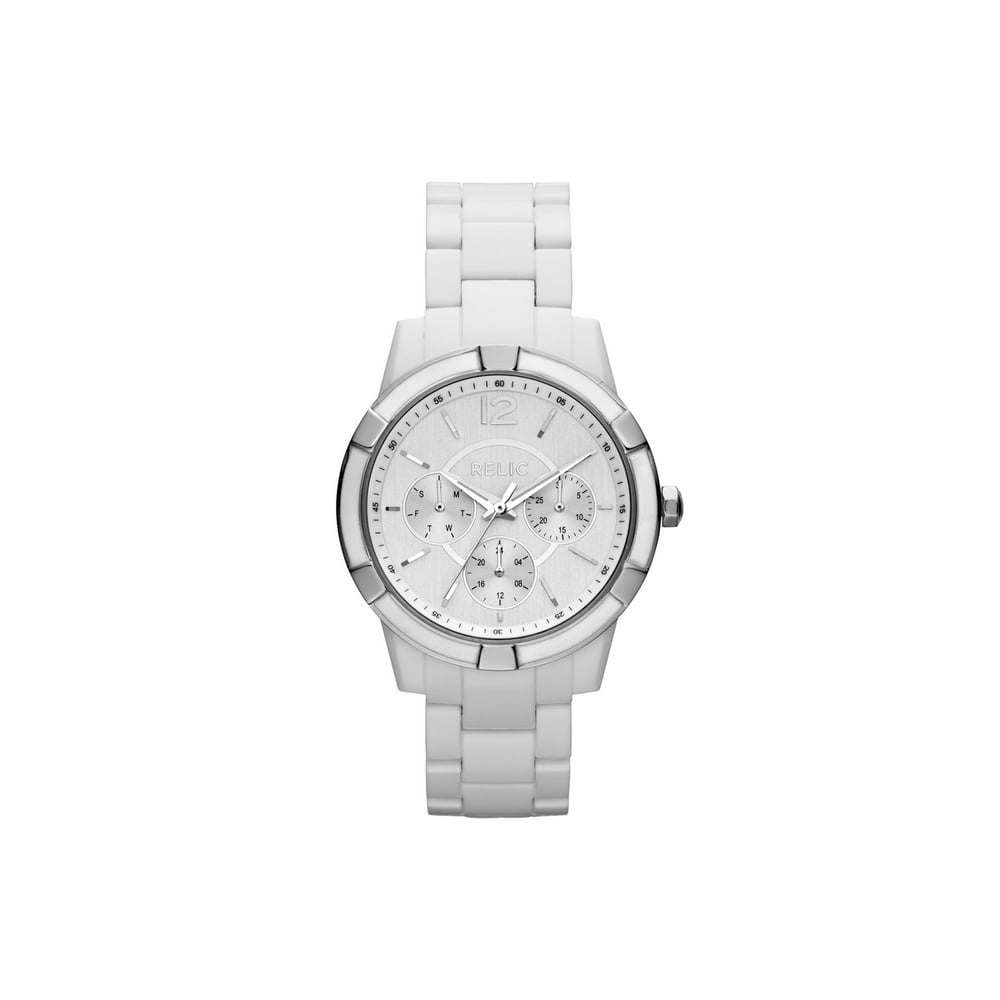 Relic Relic by Fossil Women's Payton Multifunction White Plastic