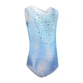 thumbnail image 2 of Leotardos de gimnasia para niñas Body para niñas Sin mangas Leotardos de baile para niñas Vestido de baile de ballet azul Ropa atlética para niñas Rop 14 Fernando leotardos de gimnasia para niñas, 2 of 8