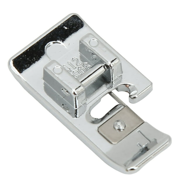 Prensatelas J para bordes, prensatelas de acero inoxidable, resistentes y duraderos, accesorios para máquinas de coser domésticas para Viking
