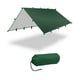 thumbnail image 1 of Yuarrent Toldo parasol impermeable para jardín, cubierta de protección solar, portátil, para acampar, escalar, viajar, pescar, playa, lona, carpas Verde 4x4m, 1 of 6