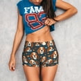 thumbnail image 3 of Naloa Cute Puppy Biker Shorts for Women Seamless Scrunch Short Women’s Yoga Shorts for Gym Running Sport Shorts - X-Large, 3 of 9
