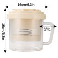 thumbnail image 3 of DPTALR Yogurt Filter Separator Filter Gauze Yogurt Yogurt Bowl Filter Yogurt Filter, 3 of 6