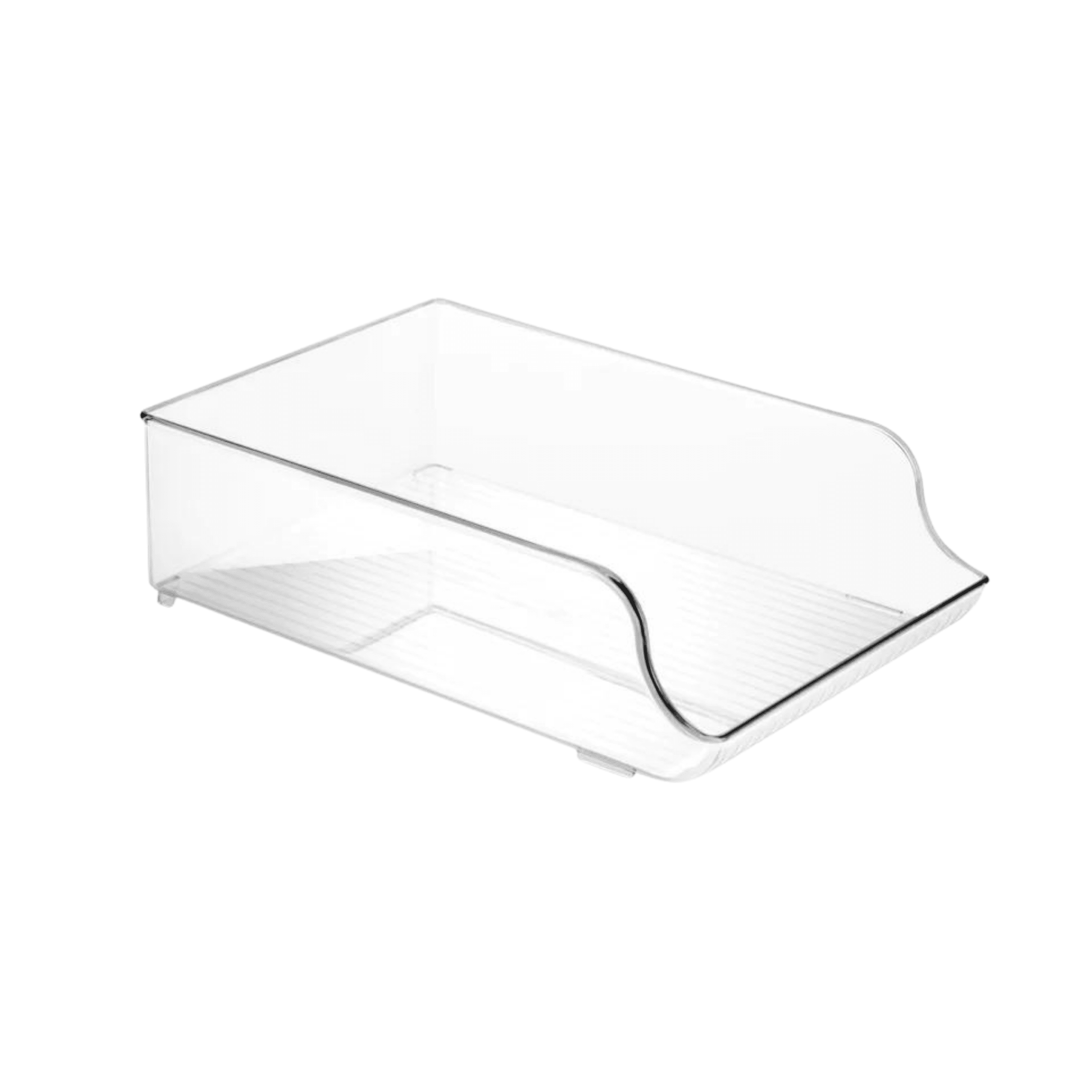 Refrigerator Organizer Bins Mixed 7 Pack ( 2 Large - 2 Long Narrow - 1 Can - 1 Egg Tray 1- Water)