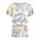 thumbnail image 4 of Camiseta de manga corta con cuello en V y estampado de mujer con estilo Blusa suelta con estampado OAVQHLG3B Store lin121212, 4 of 4