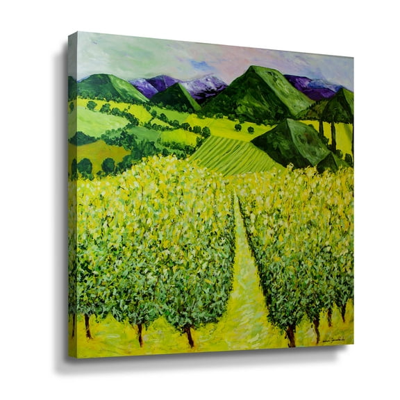 Artwall A Good Year 3, Gallery Wrapped Canvas by Allan Friedlander