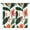 Tropical Leaves Pattern, variant on Blackout Kids Curtains,Tiger and Flowers Childrens Insulated Curtains Set Of 2,Bedroom Essentials,Toddler Room Decor 42x54in(106x137cm)