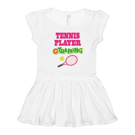 

Inktastic Future Tennis Player in Training Gift Toddler Girl Dress