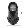 thumbnail image 6 of Women Winter Balaclava Hat Thick Warm Polar Fleece Windproof Cycling Face Shield Adjustable Full Protection Outdoor Travel Cold Weather Skiing Cap, 6 of 8