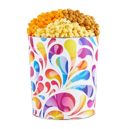Multicolor Rainbow 3 Flavor Tin, 3.5 Gallons