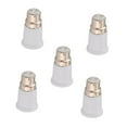 thumbnail image 5 of oshhni 5Pcs B22 to E27 Light Socket Adapter Height 6.5cm Lamp Base to Screw, 5 of 9