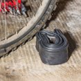 thumbnail image 1 of TABLZONE Mountain Bike Tire Tube Black Rubber Foldable Bicycle Inner Tubes 1Pcs, 1 of 8