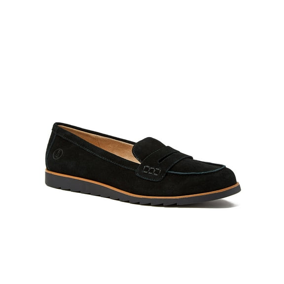 Lands' End Women's Comfort Lug Sole Suede Loafers