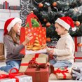 thumbnail image 5 of Adornos navideños, adornos navideños, regalos navideños. Bolso de mano negro navideño, bolsa de compras no tejida, regalo navideño, bolsa de embalaje para regalo. Bolsos no tejidos., 5 of 5