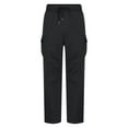 thumbnail image 4 of Dagugfen Pantalons Cargo pour Hommes Taille Élastique Cordon de Serrage Légers pour Pêche Randonnée Poches, 4 of 6