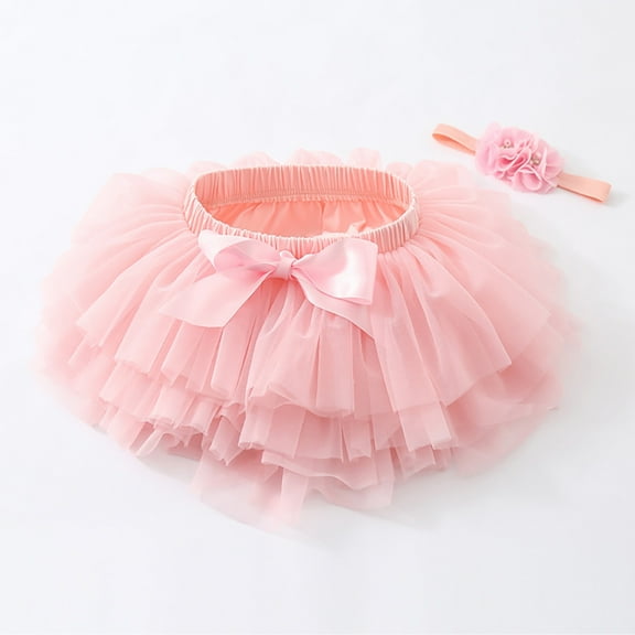 Baby Girls Soft Tutu Skirt Party Carnival Toddler Girl Mesh Tutu Bowknot Skirt Hairband Long Skirts for Girls Dance Skirt Bohemian Skirt Bathing Suit Skirt Cover up Cow Skirt Women Checke Skirt Midi