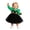 R79 Green, variant on Gunia Girls Halloween Dresses Festival Halloween Tutu Tulle Dresses For Party Performance Long Sleeve Child Classic Clothes Size 2-3 Years Black