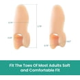 thumbnail image 2 of Welnove Tailor's Bunion Corrector Pads - 8 Pack Pinky Toe Protector, Bunion Cushion with Separator for Women Men, Gel Bunion Shield for Foot Pain Relief (Shield Spacers), 2 of 7