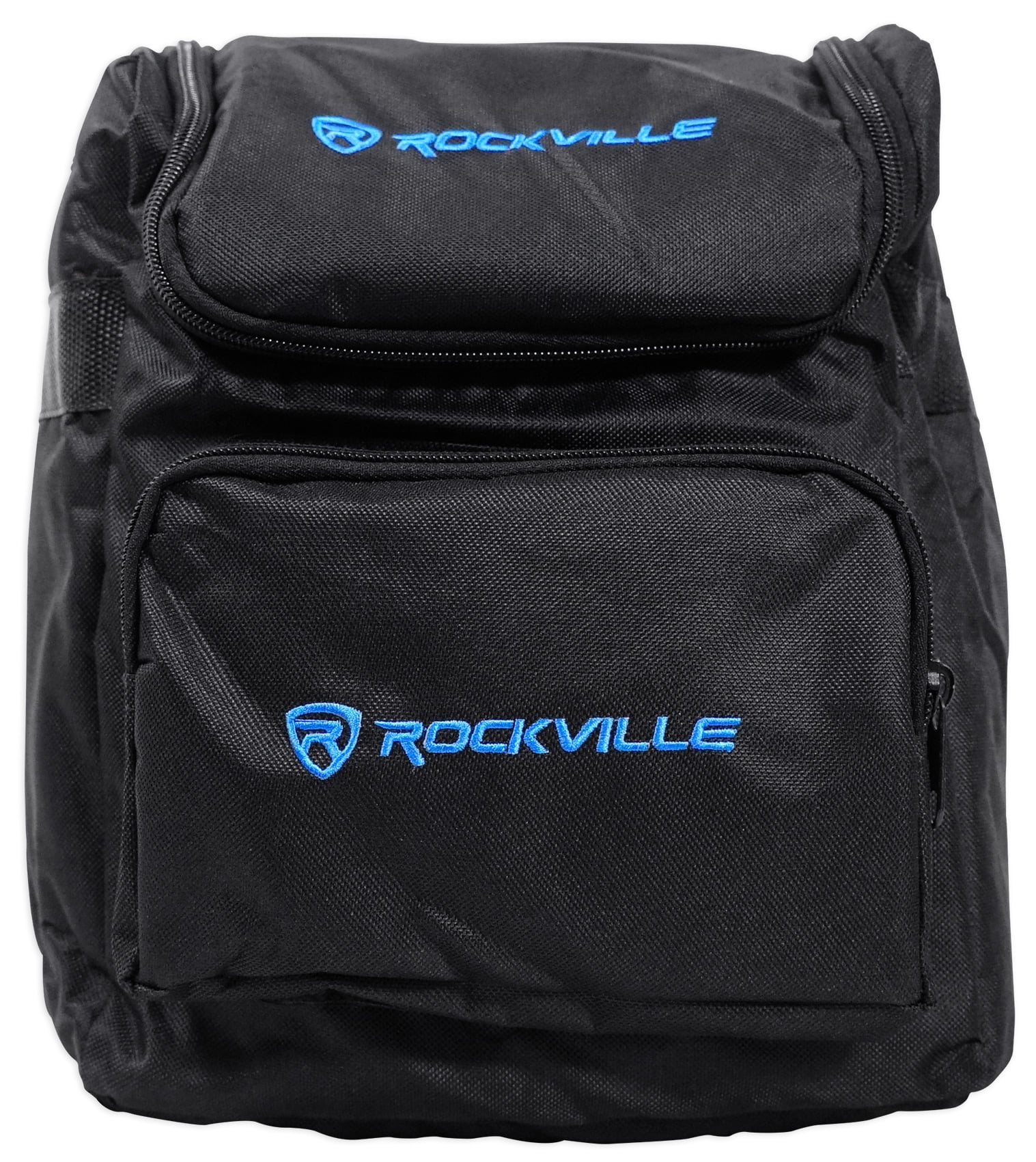 (2) Rockville STAGE PANEL 864 RGB DMX Wash Lights+Strobe+Matrix+Controller+Bags