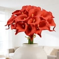 thumbnail image 5 of Under $3 Artificial Calla Lily Calla Lily Spray For Living Room Vase Filler,Plastic Red (1Pc), 5 of 5
